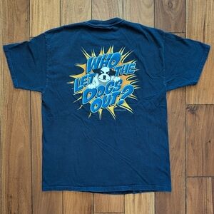 Big Dogs Rare "Who Let The Dog's Out?' Tee (L)